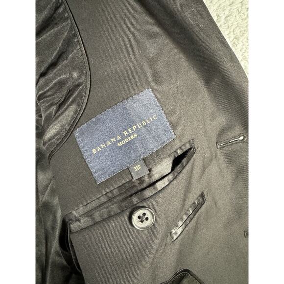 Banana Republic Modern Blazer Men 38 R Wool Sports‎ Coat - Picture 10 of 13